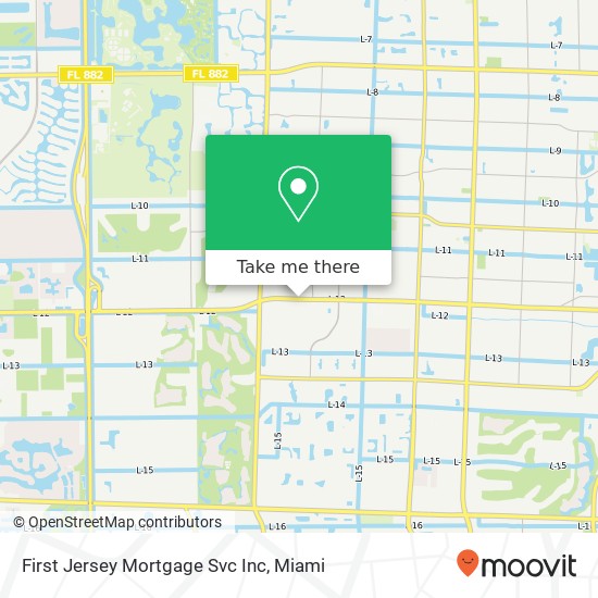 Mapa de First Jersey Mortgage Svc Inc