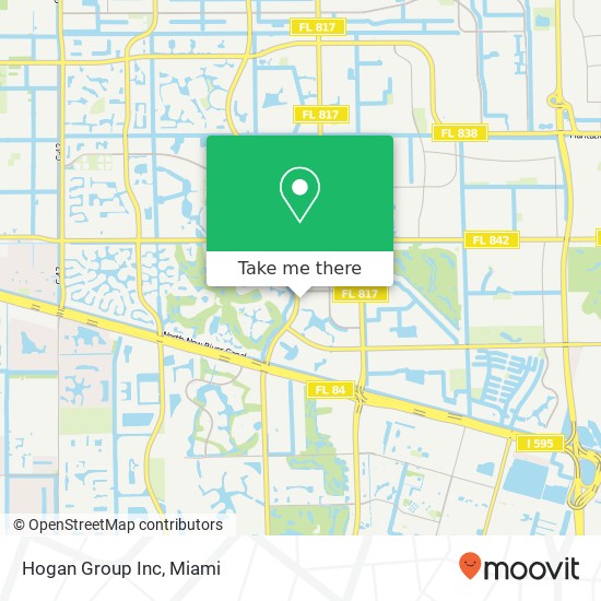 Hogan Group Inc map