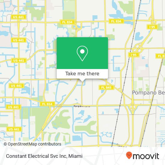 Constant Electrical Svc Inc map