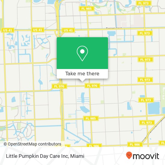 Little Pumpkin Day Care Inc map