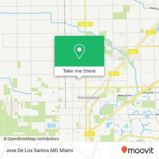 Jose De Los Santos MD map