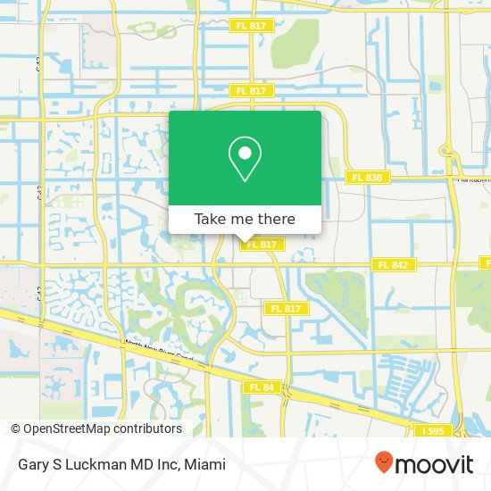 Gary S Luckman MD Inc map