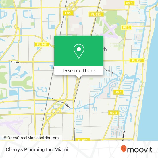 Mapa de Cherry's Plumbing Inc