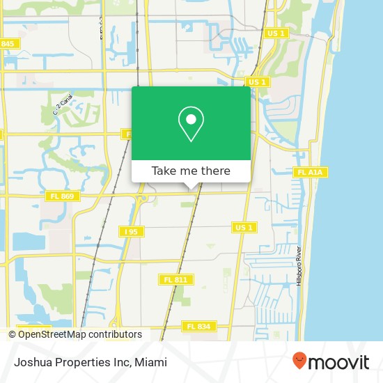 Mapa de Joshua Properties Inc
