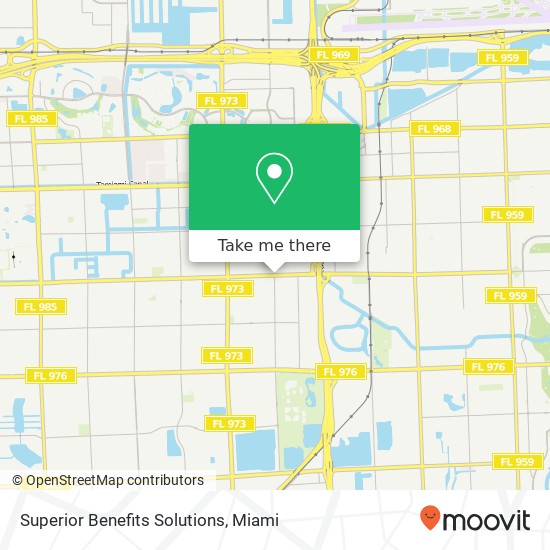 Superior Benefits Solutions map