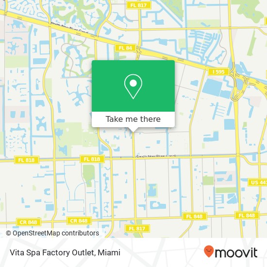 Vita Spa Factory Outlet map