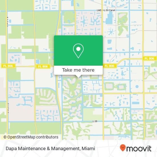 Dapa Maintenance & Management map