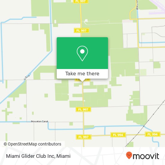 Miami Glider Club Inc map