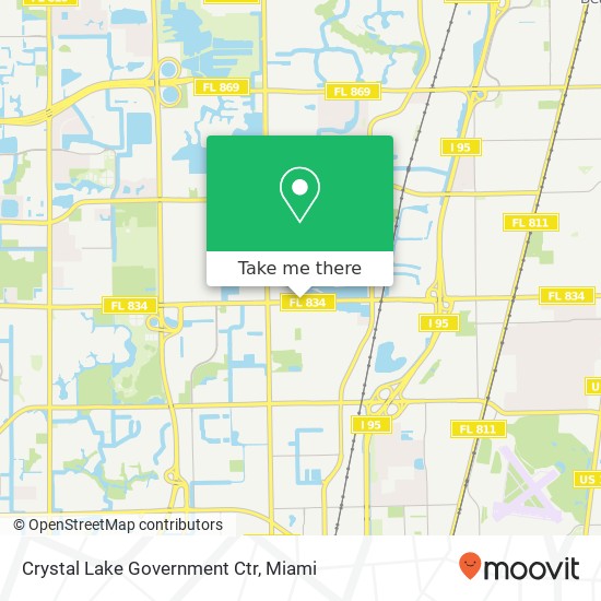 Mapa de Crystal Lake Government Ctr