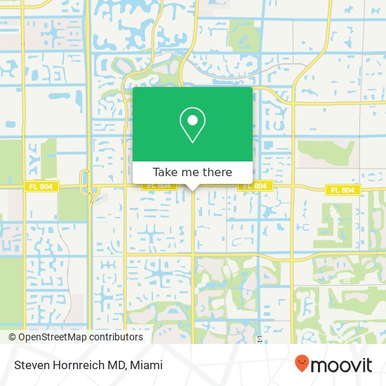 Steven Hornreich MD map