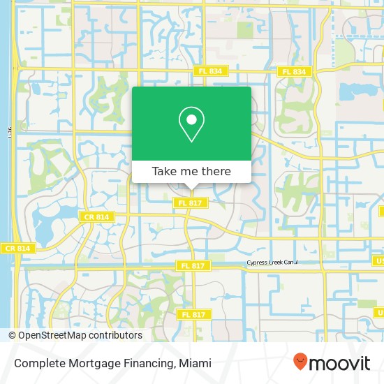 Mapa de Complete Mortgage Financing