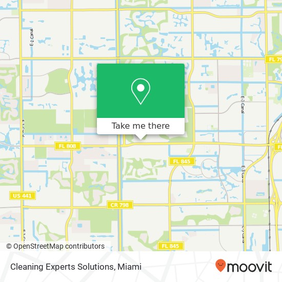 Cleaning Experts Solutions map