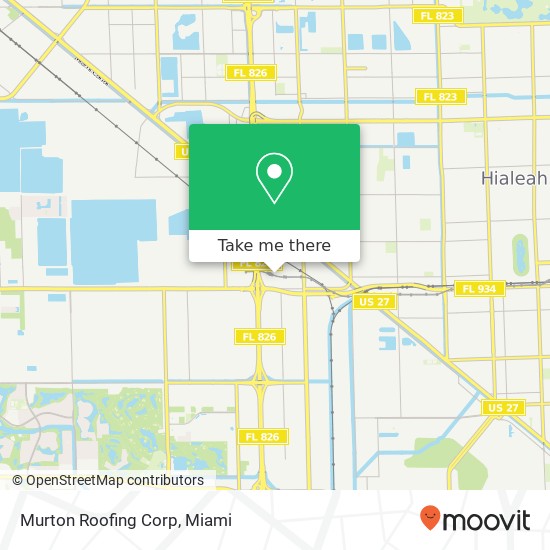Murton Roofing Corp map