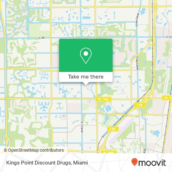 Kings Point Discount Drugs map