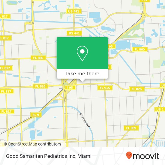 Mapa de Good Samaritan Pediatrics Inc