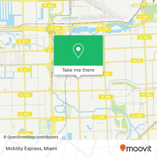 Mobility Express map