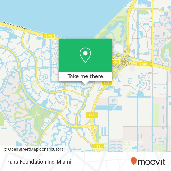 Pairs Foundation Inc map