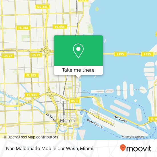 Ivan Maldonado Mobile Car Wash map