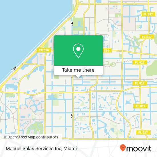 Manuel Salas Services Inc map
