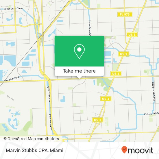 Marvin Stubbs CPA map