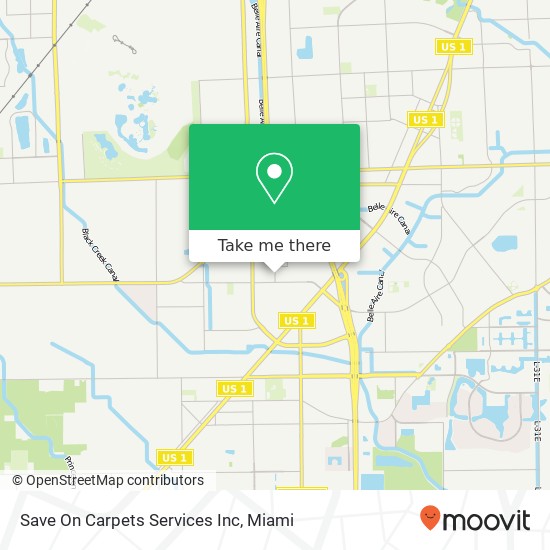 Mapa de Save On Carpets Services Inc