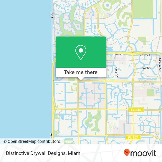 Mapa de Distinctive Drywall Designs