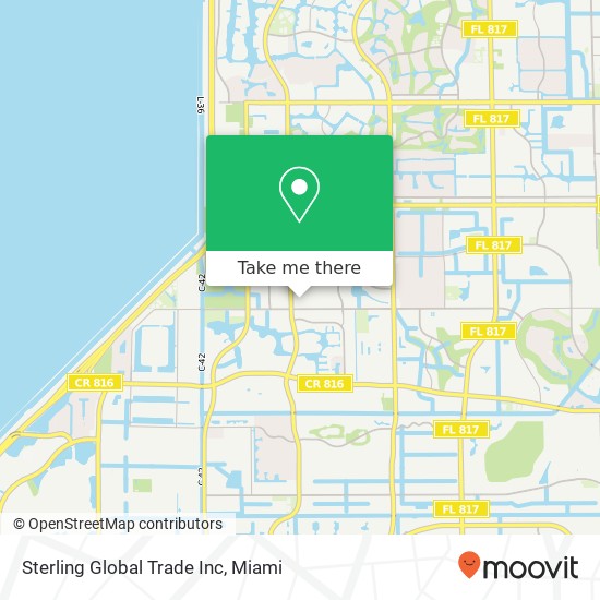 Sterling Global Trade Inc map