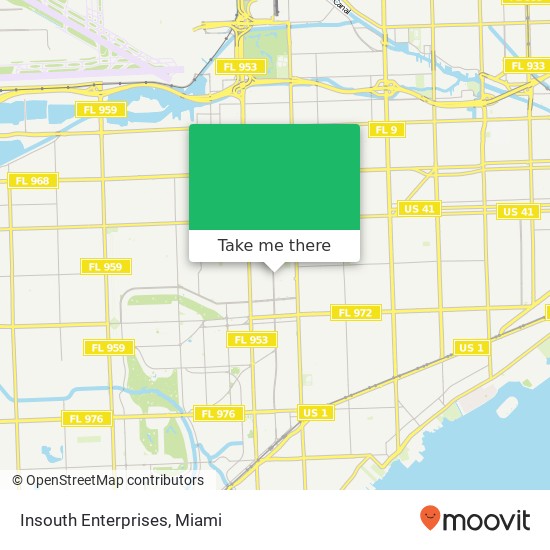 Mapa de Insouth Enterprises