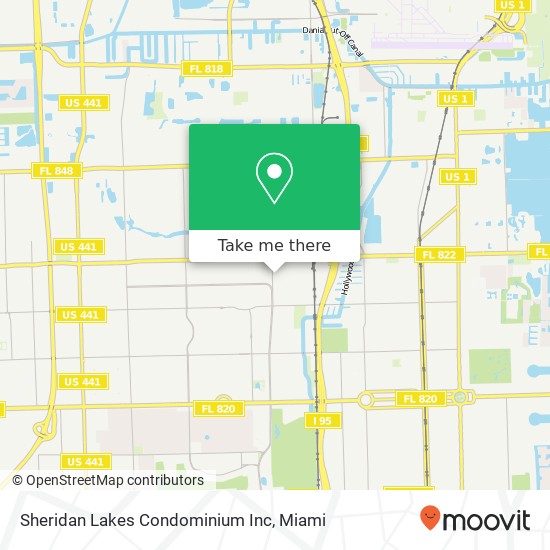 Sheridan Lakes Condominium Inc map