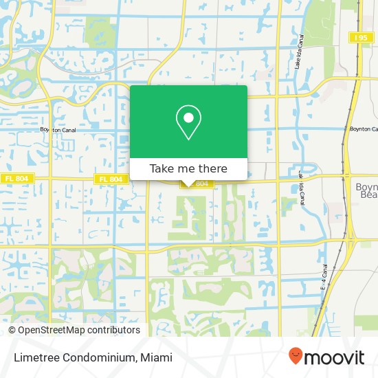 Limetree Condominium map