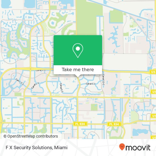 Mapa de F X Security Solutions