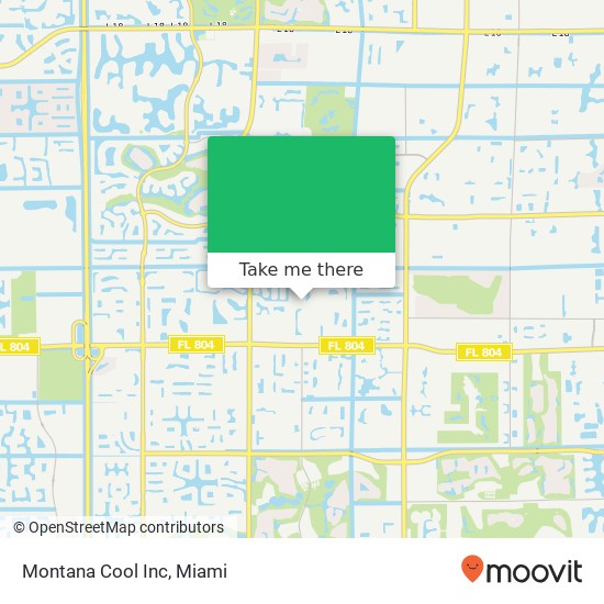 Montana Cool Inc map