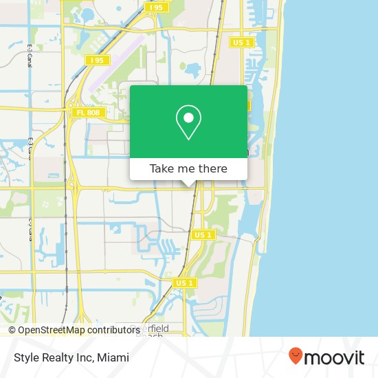 Style Realty Inc map