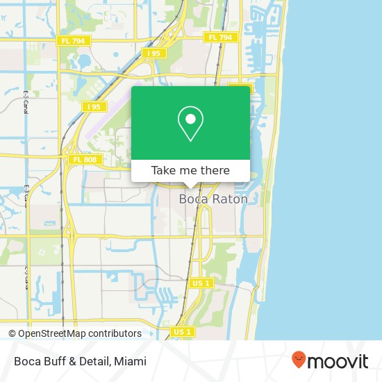 Boca Buff & Detail map