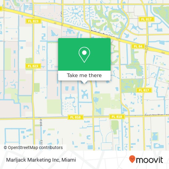 Mapa de Marljack Marketing Inc