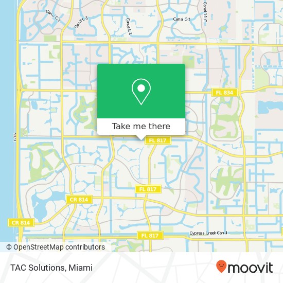 TAC Solutions map