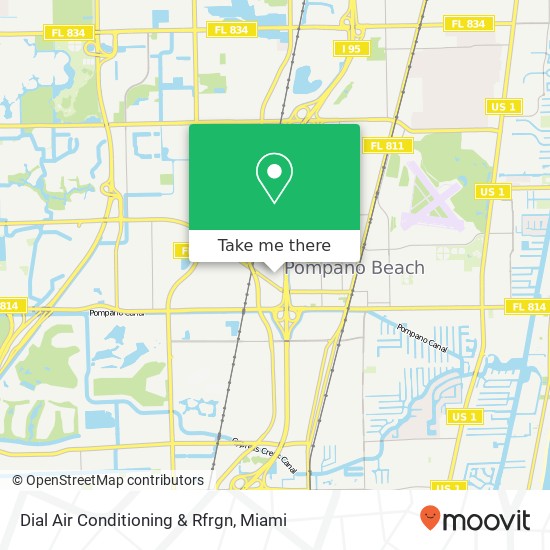 Mapa de Dial Air Conditioning & Rfrgn