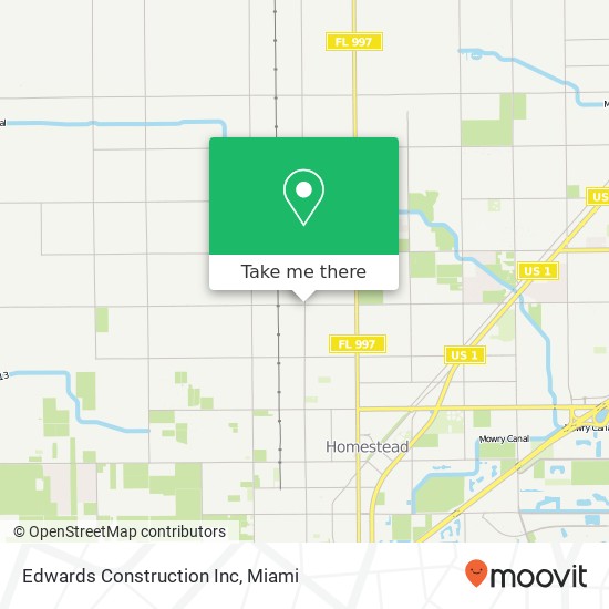Edwards Construction Inc map