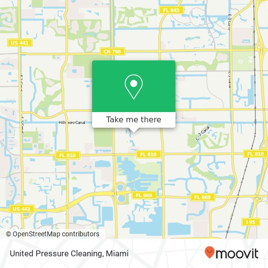 Mapa de United Pressure Cleaning