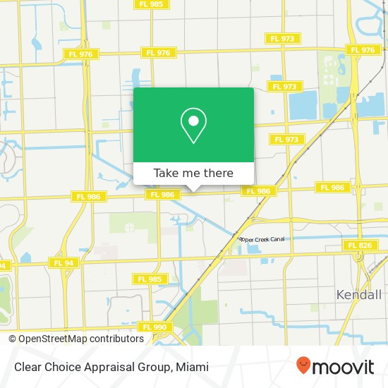 Clear Choice Appraisal Group map