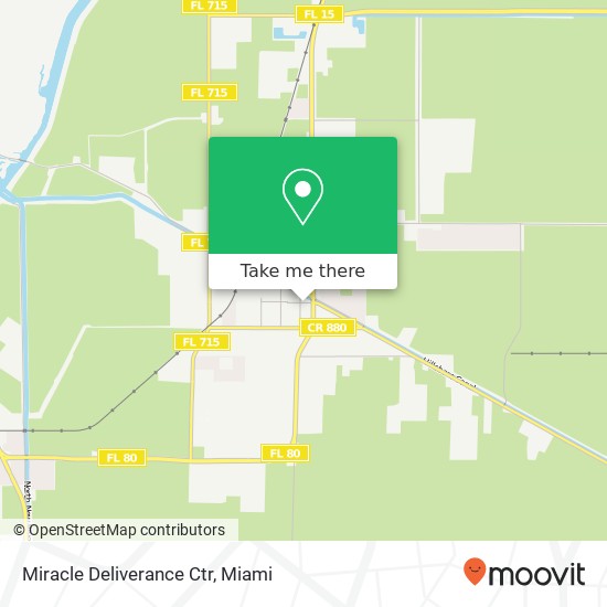 Miracle Deliverance Ctr map