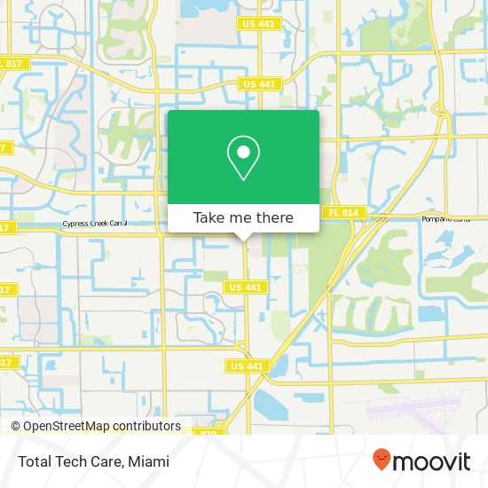 Total Tech Care map
