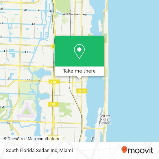 South Florida Sedan Inc map