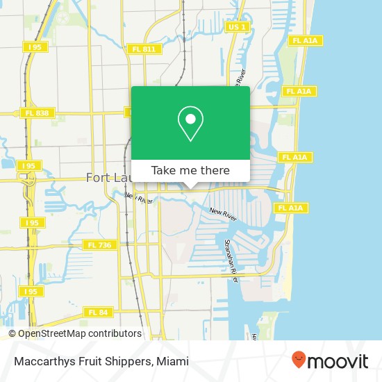 Maccarthys Fruit Shippers map