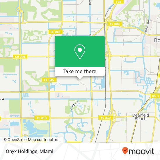 Mapa de Onyx Holdings