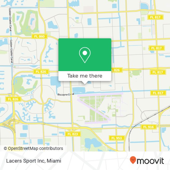 Lacers Sport Inc map
