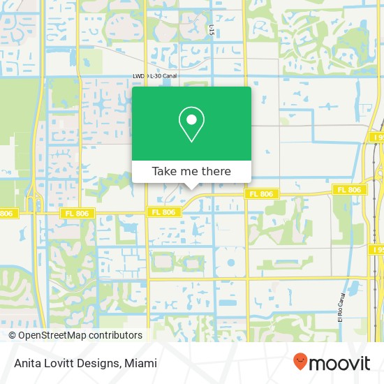 Anita Lovitt Designs map