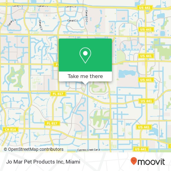 Jo Mar Pet Products Inc map