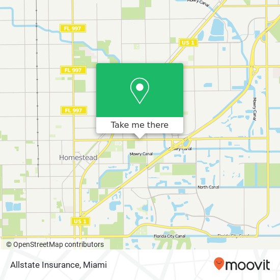 Allstate Insurance map