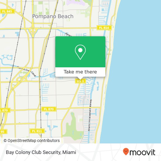 Bay Colony Club Security map